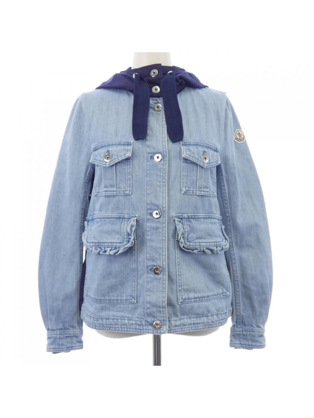 Moncler Resinite Denim Jacket